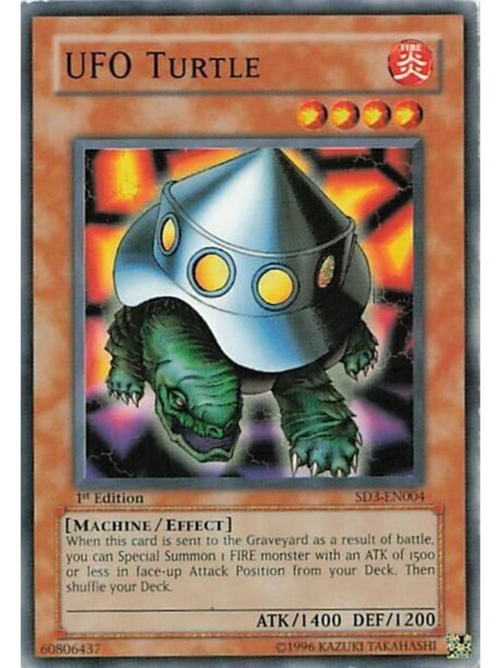 Yu-Gi-Oh! TCG 2002 UFO Turtle LP MRL-EN